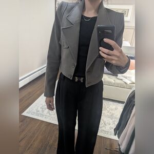 express Stylish Cropped Blazer